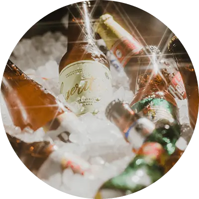 CERVEZA EN HIELO